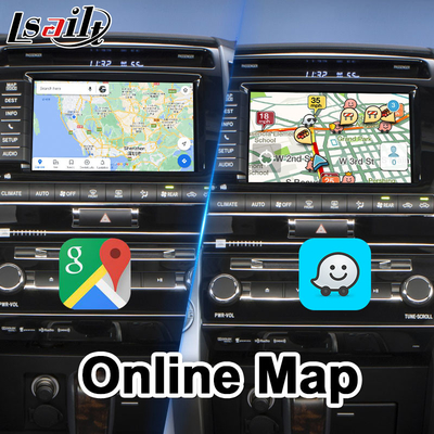 Interface vidéo multimédia Android pour Toyota Land Cruiser LC200 V8 LC 200 2012-2015