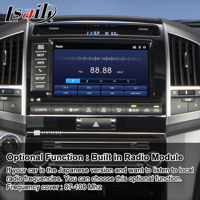 Interface vidéo multimédia Android pour Toyota Land Cruiser LC200 V8 LC 200 2012-2015