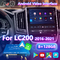 Lsailt Android Multimédia Interface de jeu de voiture pour Toyota Land Cruiser 200 LC200 VX VXR VX-R 2016-2021
