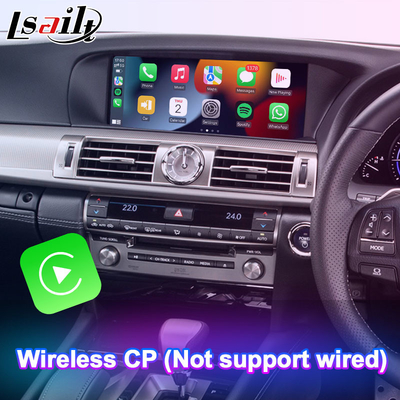Interface vidéo multimédia Android Lsailt 8+128 Go pour Lexus LS460 LS 600h 460L 2012-2017
