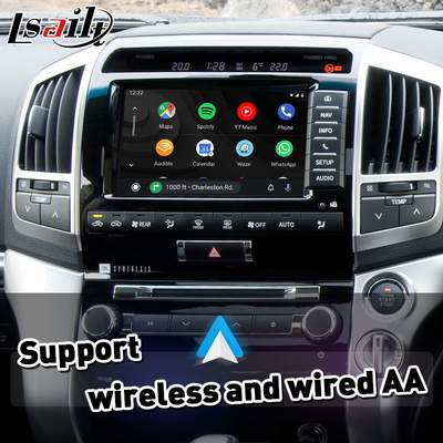 Interface vidéo multimédia Android pour Toyota Land Cruiser LC 200 V8 LC200 2012-2015