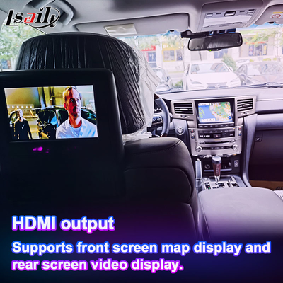 Interface vidéo multimédia Android pour Toyota Land Cruiser LC 200 GXL VX VXR VX-R Sahara LC200
