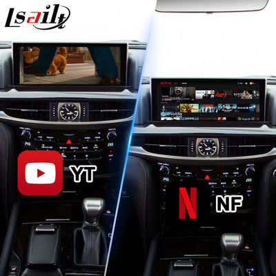 Lsailt Android Carplay Interface vidéo multimédia pour 2016-2021 Lexus LX 570 LX450d LX570
