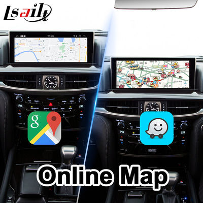 Lsailt Android Carplay Interface vidéo multimédia pour 2016-2021 Lexus LX 570 LX450d LX570