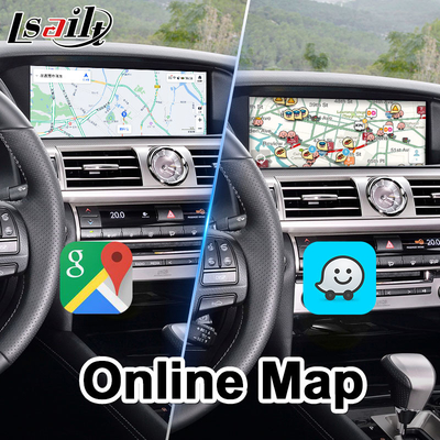 Lsailt 8+128GB Android Multimédia Carplay Interface Box pour Lexus LS LS600h LS460 2012-2017