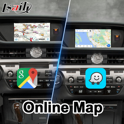 Lsailt CP AA Interface multimédia Android pour 2012-2018 Lexus ES250 ES300H ES350 ES200 ES