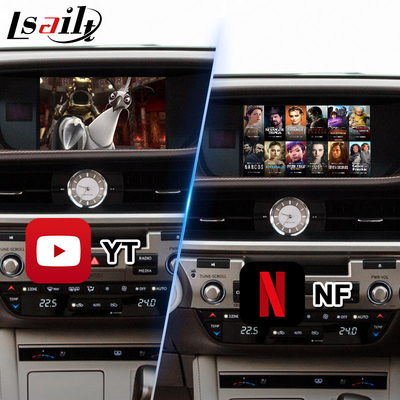 8+128GB Lsailt Android Navigation Interface vidéo Pour Lexus ES 350 300h 250 200 XV60 Contrôle de souris 2012-2018