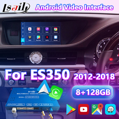 8+128GB Lsailt Android Navigation Interface vidéo Pour Lexus ES 350 300h 250 200 XV60 Contrôle de souris 2012-2018