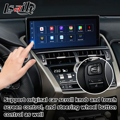 Interface vidéo Android CarPlay Qualcomm base Android 13 8+128 Go Lexus NX300 NX300h NX200t