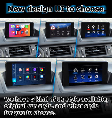 Lexus CT200h Android 13 interface vidéo carplay Android base automatique sur Qualcomm 8+128GB