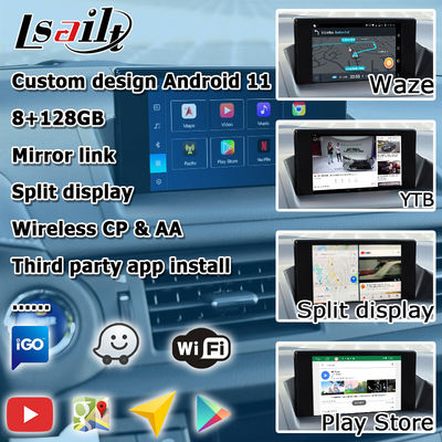 Lexus CT200h Android 13 interface vidéo carplay Android base automatique sur Qualcomm 8+128GB
