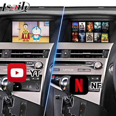 Lsailt 8+128GB Android Interface vidéo multimédia pour 2012-2015 Lexus RX270 RX350 RX450h