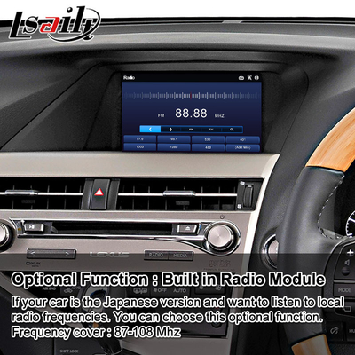 Lsailt 8+128GB Android Interface vidéo multimédia pour 2012-2015 Lexus RX270 RX350 RX450h
