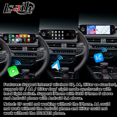 Écran tactile Android Carplay Lexus pour UX200 UX250h