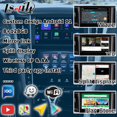 Interface CarPlay GPS, interface de navigation Android 13 8+128 Go pour Infiniti Q50 / Q60