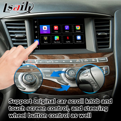 Infiniti QX60 GPS Android automatique Système de navigation Carplay Interface multimédia Android 11 8+128 Go
