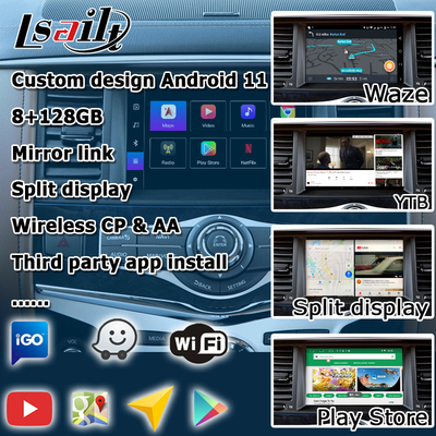 Carplay Android Auto Multimédia Interface Box Interface vidéo Infiniti QX80 2018