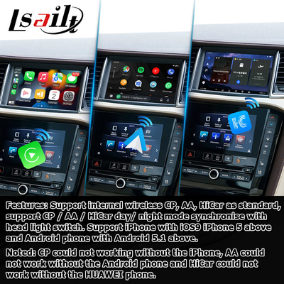 Interface vidéo de navigation pour Android de Carplay QX50 2018