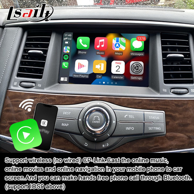 Module d'infodivertissement intelligent Lsailt pour les systèmes d'intégration multimédia embarqués de Nissan Patrol 2017-2019 incluant CarPlay
