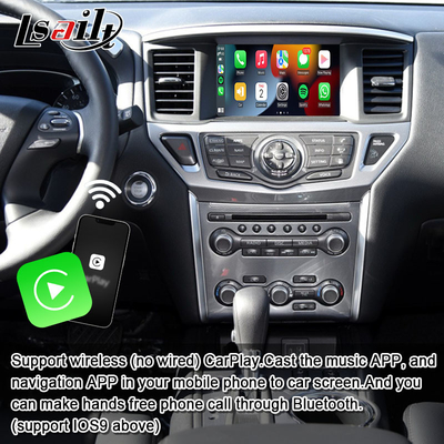 Interface multimédia Android de 8 Go pour Nissan Pathfinder R52 2018-Patrol Carplay Module sans fil Android automatique