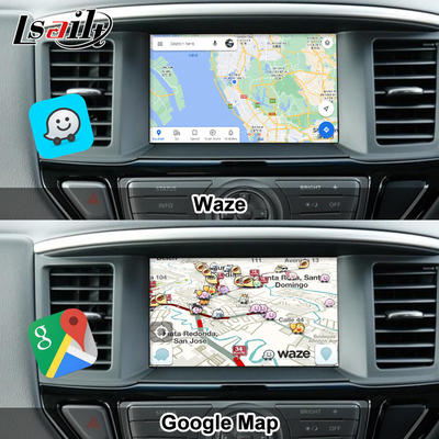 Interface multimédia Android de 8 Go pour Nissan Pathfinder R52 2018-Patrol Carplay Module sans fil Android automatique