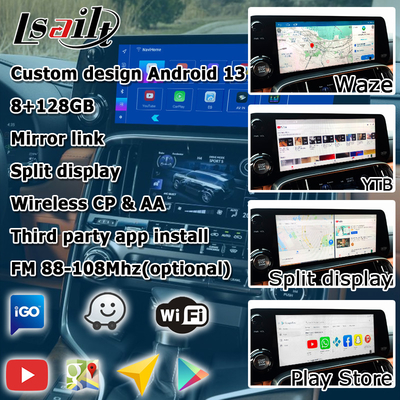 Lexus LX600 LX700h 2022 interface vidéo multimédia Android basée sur Qualcomm 6125 8+128 Android 13