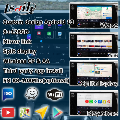 Interface vidéo Lexus RX 2023 Android 11 alimentée par Qualcomm RX350h RX500h RX350 RX450h+