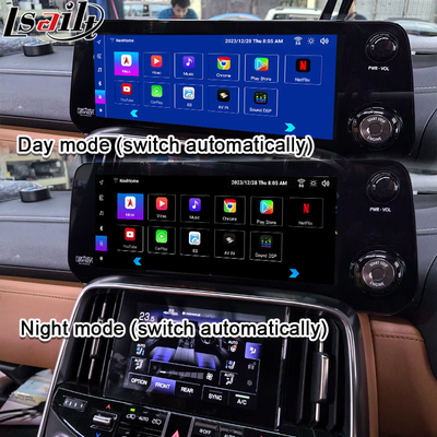 Lsailt Qualcomm Interface vidéo Android pour Lexus LX600 LX500d RX ES NX 2021- Prise en charge de YouTube, NetFlix, CarPlay sans fil