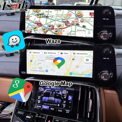 Lsailt Qualcomm Interface vidéo Android pour Lexus LX600 LX500d RX ES NX 2021- Prise en charge de YouTube, NetFlix, CarPlay sans fil