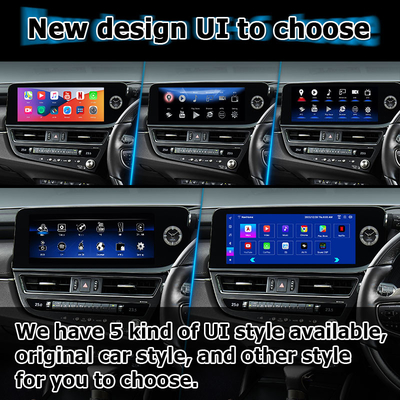 Lexus ES300h ES350 ES250 2023 Android 13 interface multimédia basée sur Qualcomm 6125