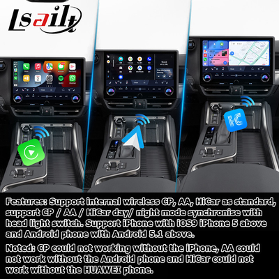 Lexus GX550 GX550h Anroid 13 base d'interface vidéo basée sur Qualcomm 6125 8+128GB