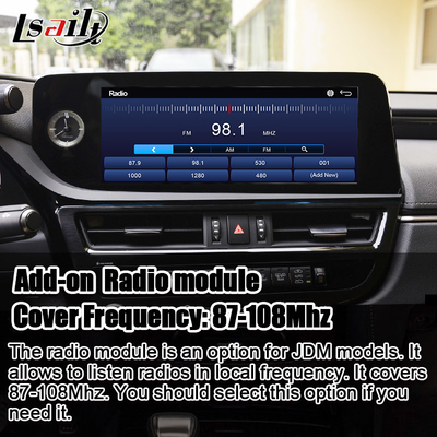 Module d'infodivertissement Android de 8+128 Go pour Lexus ES 2022-2024 RX NX LX GX LS... avec YouTube, NetFlix, Google Play, Waze