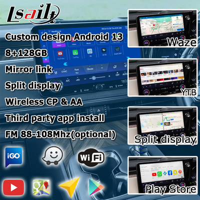Android 13 8+128 Interface multimédia Android pour le Lexus LM LM350h 2023