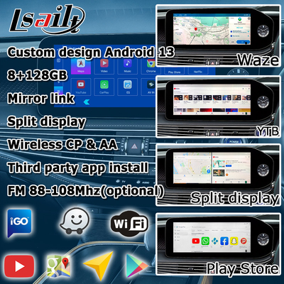 Lexus LS500h LS500 LS350 2022 Interface vidéo Android 13 8+128 Go basée sur Qualcomm