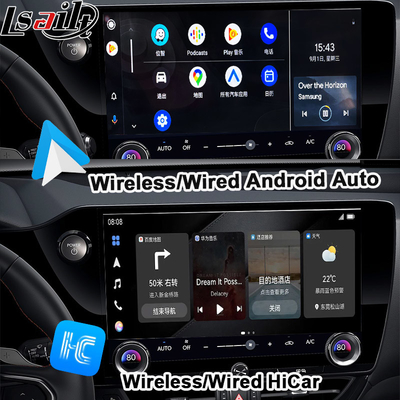 Lsailt Qualcomm Interface vidéo Lexus pour Lexus NX260 NX350H LX RX ES Interface d'infodivertissement Inclus YouTube, NetFlix