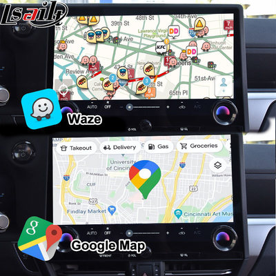 Interface d'info-divertissement Android pour le Lexus GX550 2024 RX NX LX ES Incluant YouTube, NetFlix, Google Play, Waze