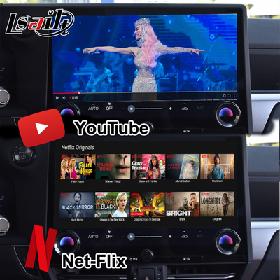 Interface d'info-divertissement Android pour le Lexus GX550 2024 RX NX LX ES Incluant YouTube, NetFlix, Google Play, Waze
