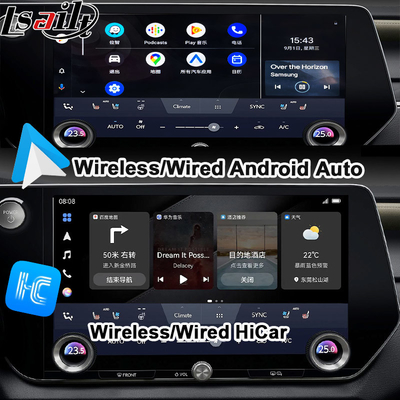 Interface vidéo multimédia Android pour RX350h RX500H 2023-2024 NX LX GX ES Inclus NetFlix, YouTube, emplacement pour carte SIM