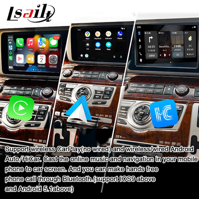 Lsailt 8G Android Smart Infotainment Module pour Nissan Elgrand E51 Série 3 Prise en charge du CarPlay, de YouTube, de l'écran de repose-tête