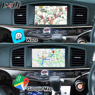 Module d'info-divertissement intelligent Android 13 8G pour Nissan Elgrand E52 2010-incluant CarPlay, YouTube, écran à dossier de tête