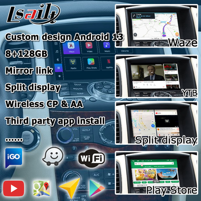 Infiniti QX50 / EX EX35 EX37 Voiture android 13 Boîte d'interface système avec affichage automatique d'Android