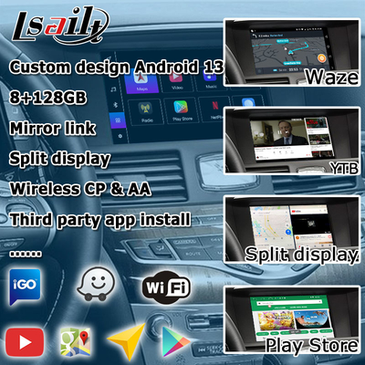 Android 13 8+128 Interface vidéo Carplay Pour Infiniti Q70 / M35 M37 Fuga Prise en charge Youtube