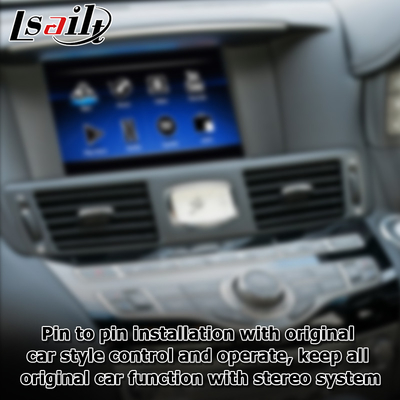 Android 13 8+128 Interface vidéo Carplay Pour Infiniti Q70 / M35 M37 Fuga Prise en charge Youtube