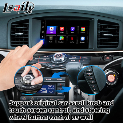 Nissan Elgrand Quest E52 Android 13 interface vidéo Box carplay module automatique Android 8+128