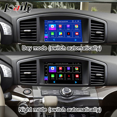 Lsailt Android 13 Module d'infodivertissement Android intelligent pour Nissan Quest 2011-2022 Prise en charge du jeu sans fil CarPlay, NetFlix