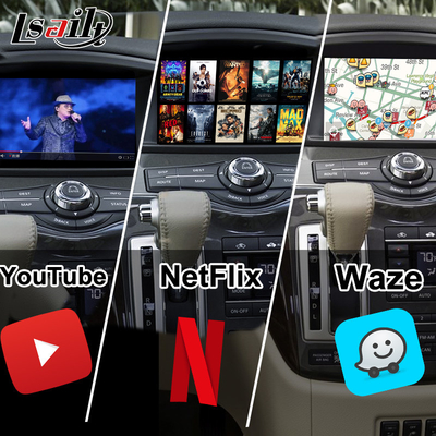 Lsailt Android 13 Module d'infodivertissement Android intelligent pour Nissan Quest 2011-2022 Prise en charge du jeu sans fil CarPlay, NetFlix