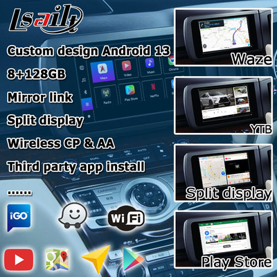 Nissan Elgrand E51 série 3 Android 13 Qualcomm 8+128GB Carplay Android Auto interface vidéo