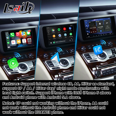 Nissan Elgrand E51 série 3 Android 13 Qualcomm 8+128GB Carplay Android Auto interface vidéo