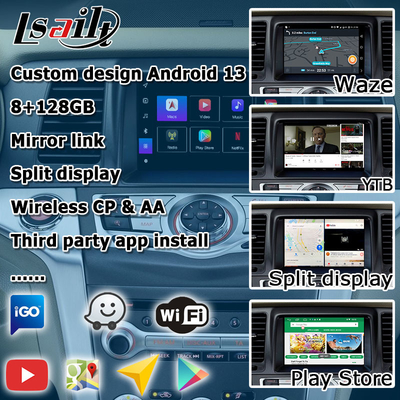 Nissan Murano Z51 Android 13 Carplay Android Auto basé sur Qualcomm 13 8+128 Go