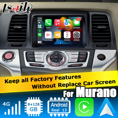 Nissan Murano Z51 Android 13 Carplay Android Auto basé sur Qualcomm 13 8+128 Go